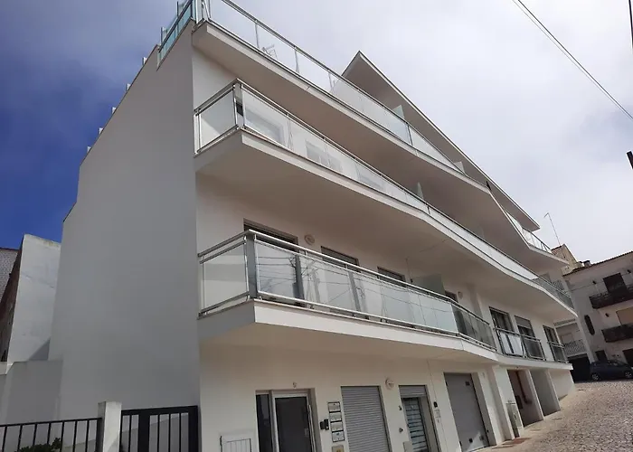 Sitius 5B - New Seaview Apartment With Rooftop Terrace In Historical Centre Sitio Da Nazare